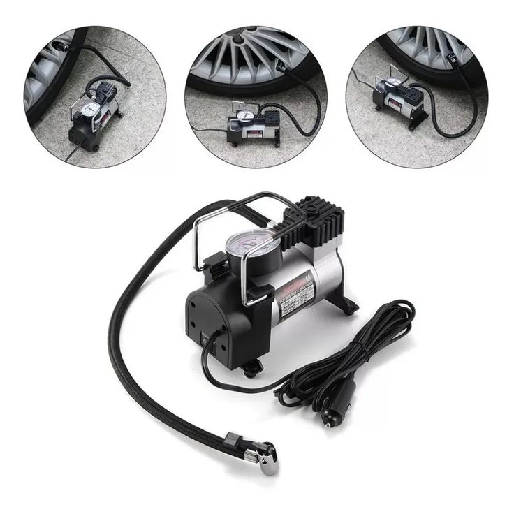 Compresor DutyPro portátil de aire 12V (INFLADO RAPIDO)