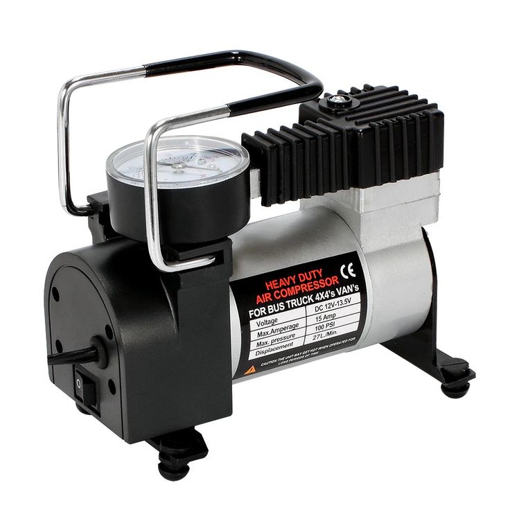 Compresor DutyPro portátil de aire 12V (INFLADO RAPIDO)