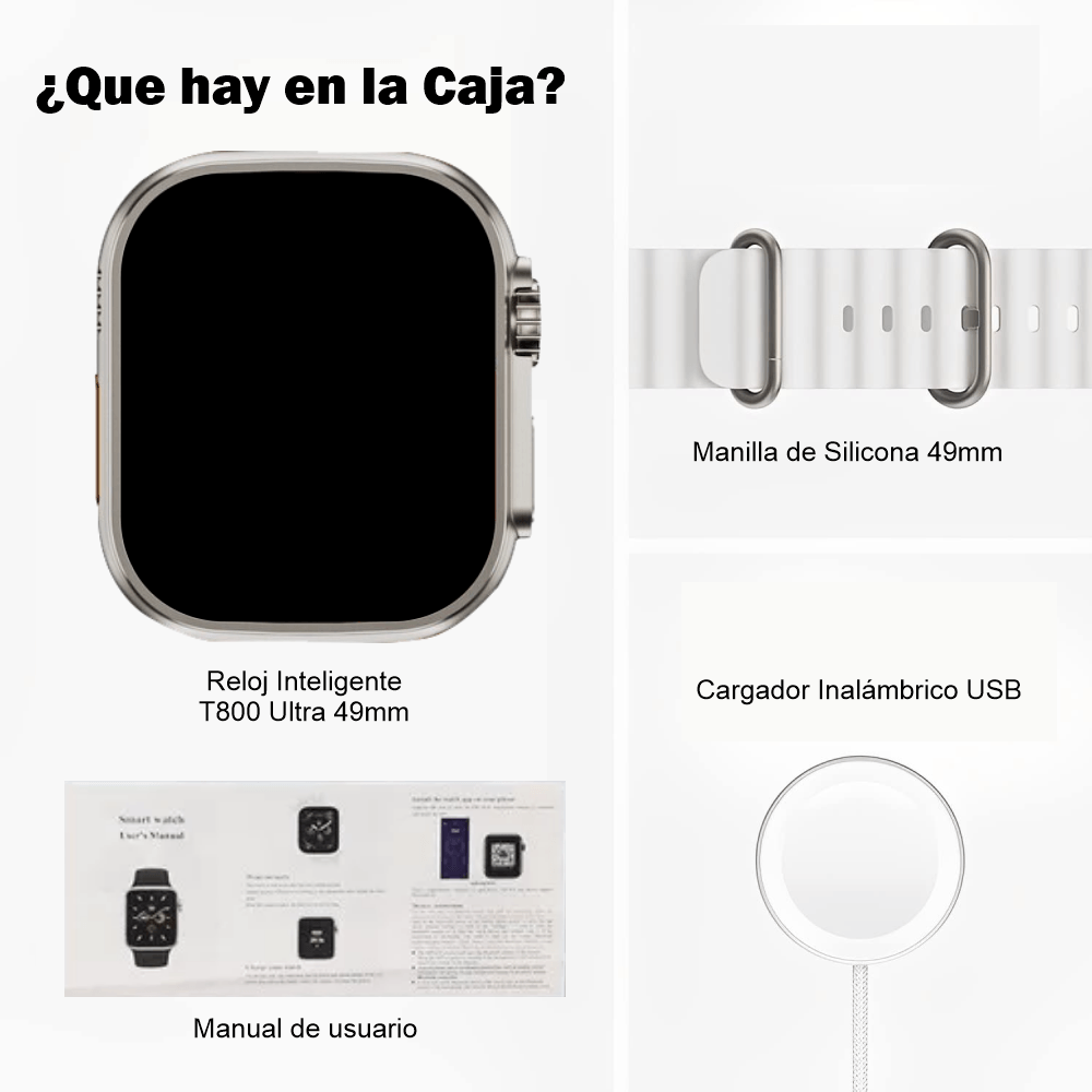 Reloj Inteligente T800 Smartwatch