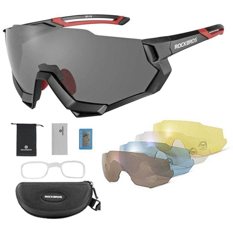 Gafas Rockbros 5 Lentes de Alta Calidad