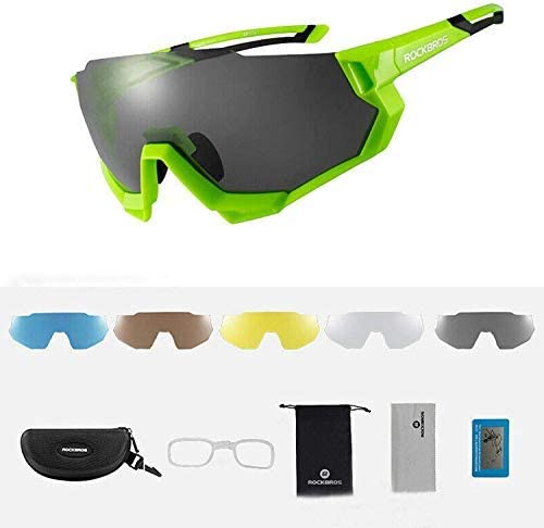 Gafas Rockbros 5 Lentes de Alta Calidad