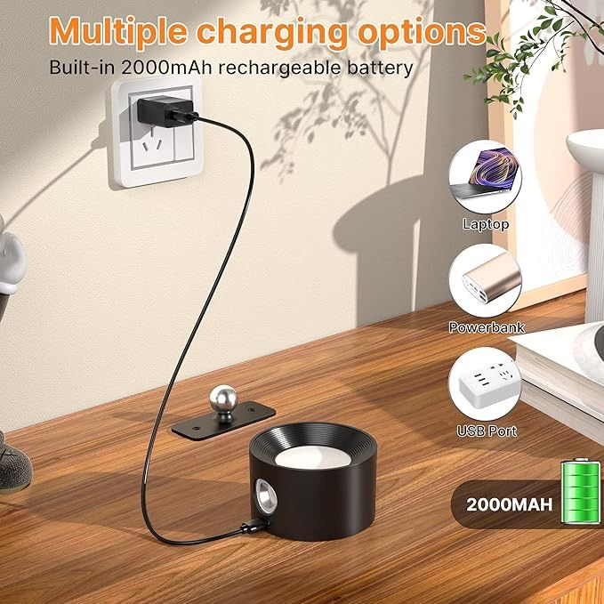 LAMPARA DE PARED TOUCH RECARGABLE