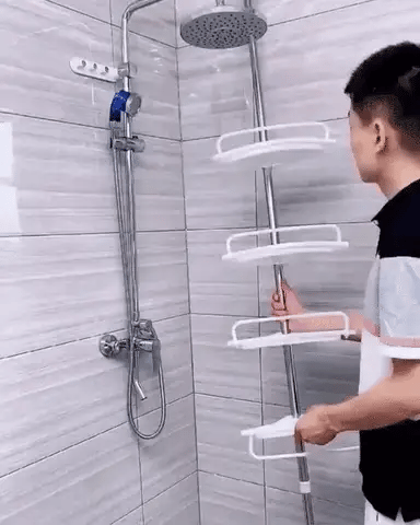 Organizador Esquinero para baño hasta 2.60mts