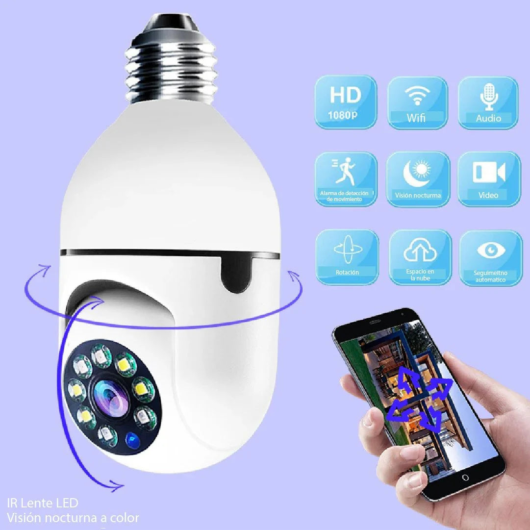Camara WifiPRO 360 Con Vision nocturna y microfono